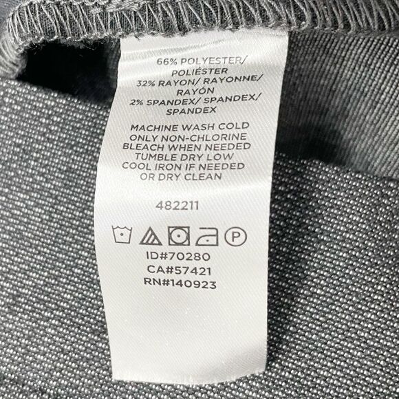 NWT LOFT Tweed Dress Pants Brown Gray Stretch Tweed Retro Trousers Size 10 NEW - Picture 12 of 13